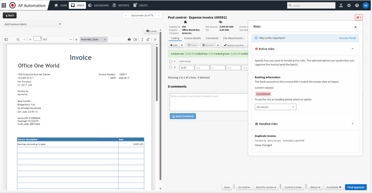 Fraud & Risk Detection screen