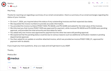 Supplier Conversations email