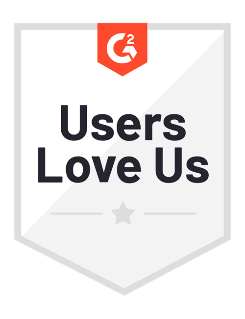 G2 Grid® Report Users Love Us badge