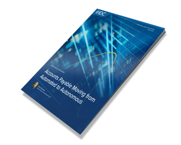 IDC report - Moving from Automated to Autonomous report cover